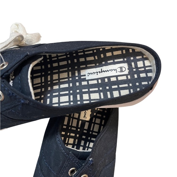 Champion Black Canvas Sneakers - Picture 3 of 7